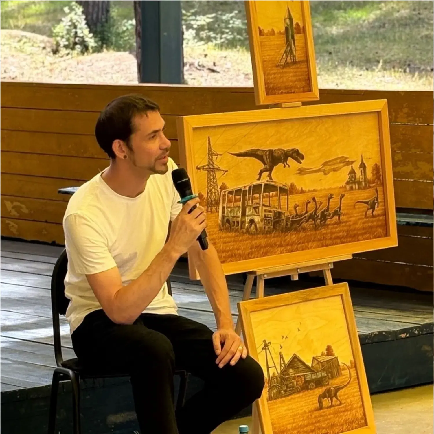 🎨 В научно-технической библиотеке НГТУ им. Р. Е. Алексеева открылась выставка нижегоро...