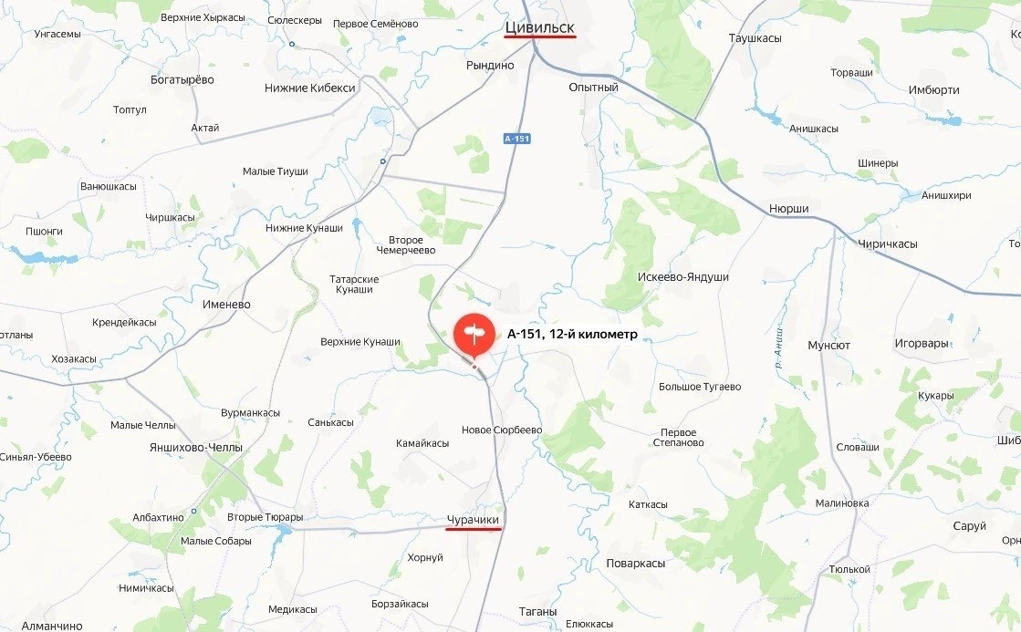 Молодые люди в возрасте от 14 до 19 лет, возвращавшиеся с учёбы, погибли возле Цивильска.