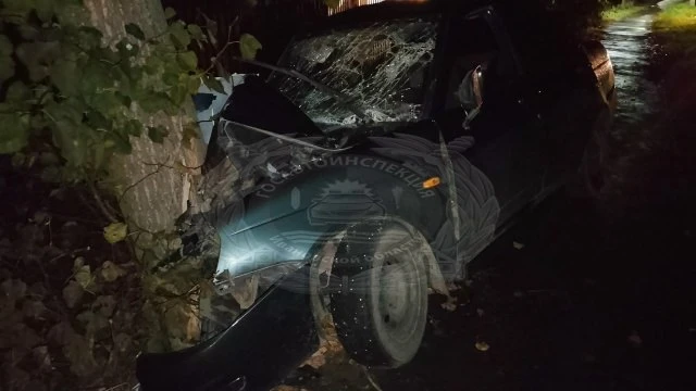 🚨 В Ивановской области пьяный водитель врезался в дерево: четверо в больнице
