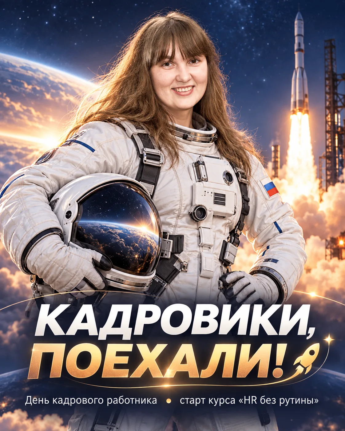 🚀 С ДНЁМ КАДРОВОГО РАБОТНИКА — И СО СТАРТОМ!