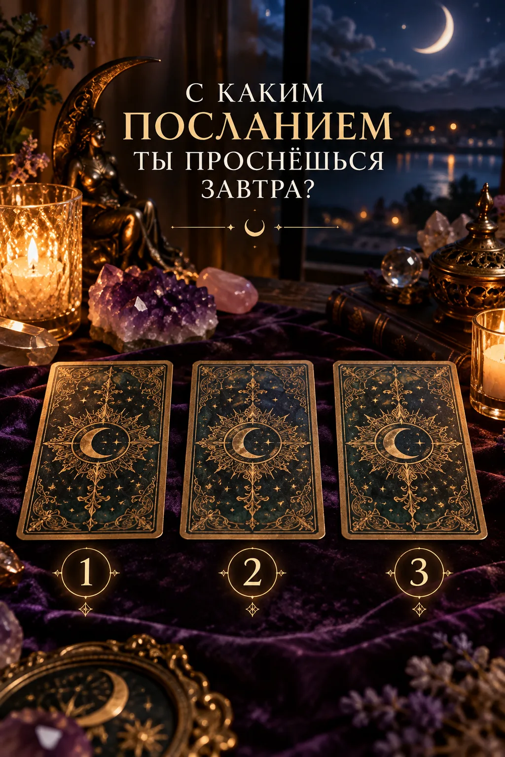 🌙✨ С КАКИМ ПОСЛАНИЕМ ТЫ ПРОСНЁШЬСЯ ЗАВТРА?
