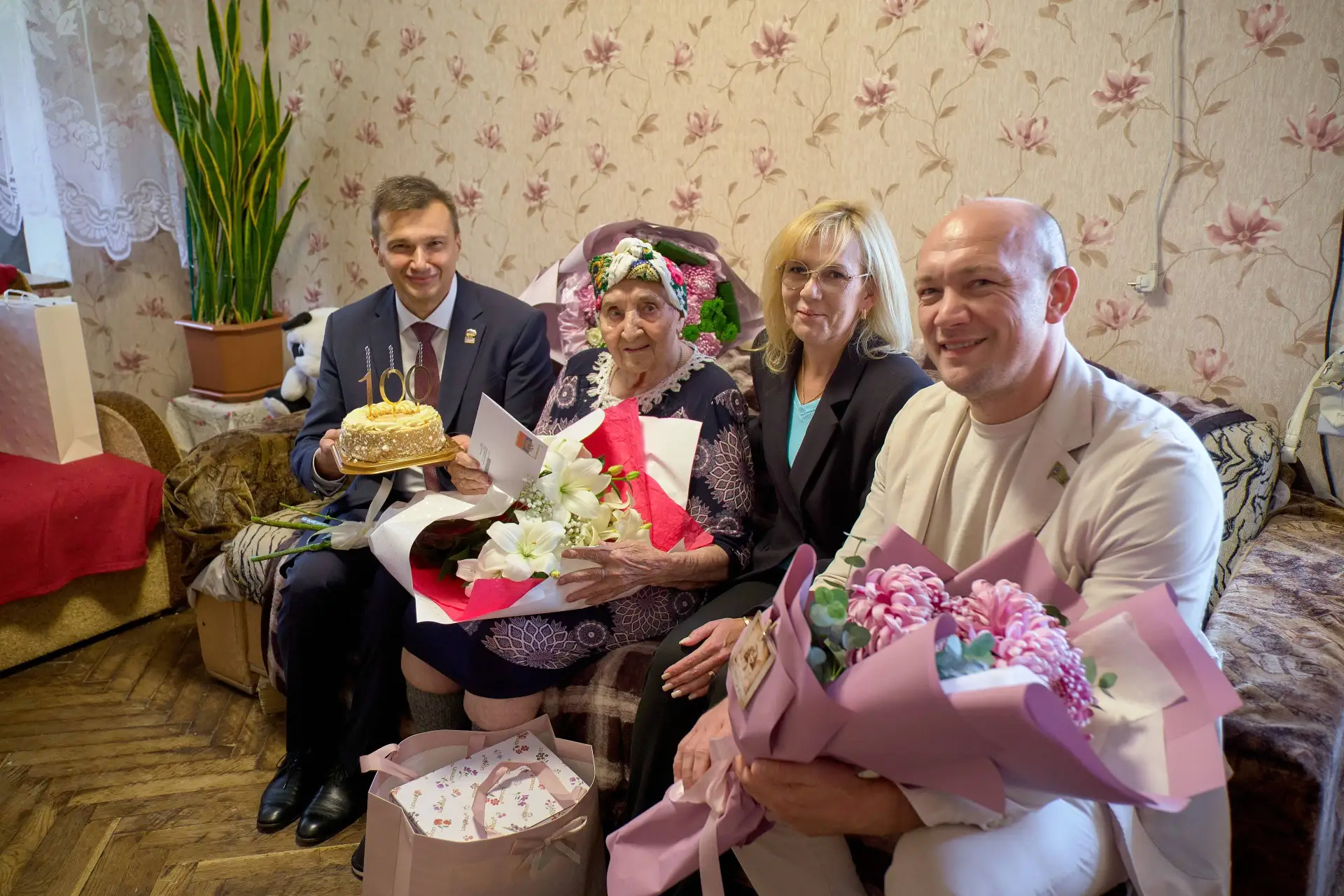Жительница Ялты Клавдия Ивановна Чумакова отметила 100 лет