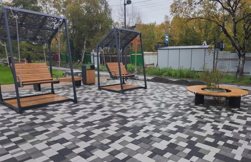📌 Общественники проверили строительство Аллеи доблести и славы в Елизове