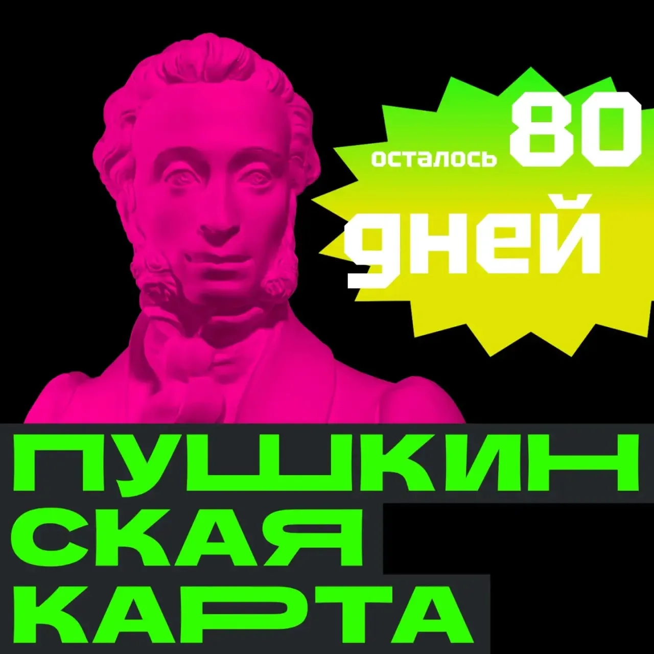 Внимание владельцам Пушкинской карты!