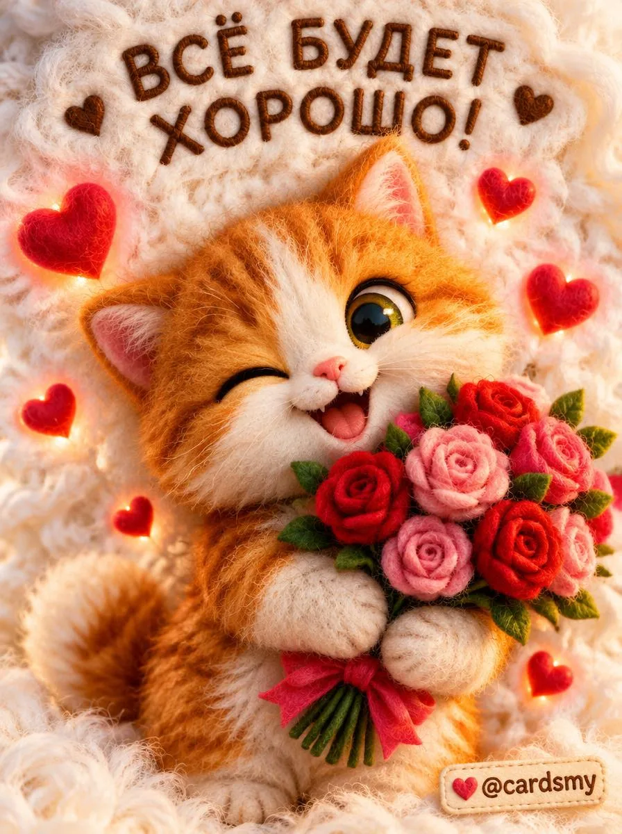 Всё будет хорошо! 💐