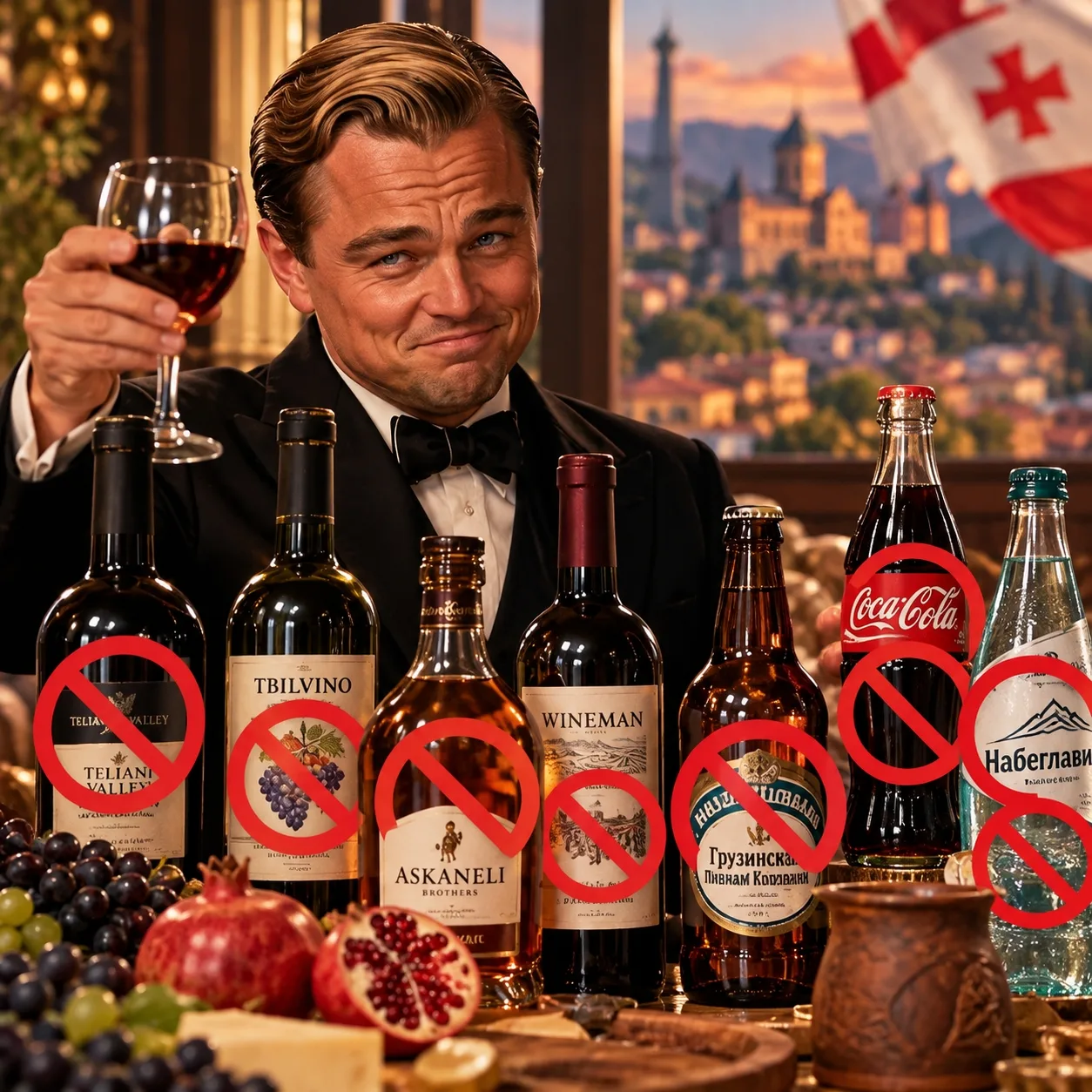 🍷 Грузинское вино, пиво и даже Coca-Cola: в России запретили продажу ряда популярных н...