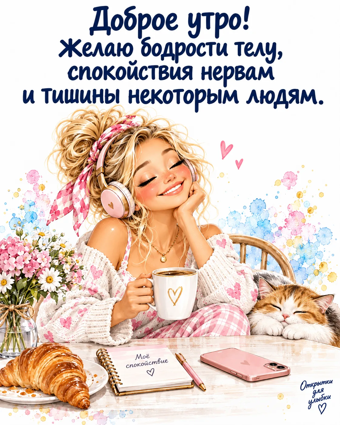 ☀️ Пусть сегодня всё складывается удачно! А если что-то пойдёт не по плану, всегда можн...