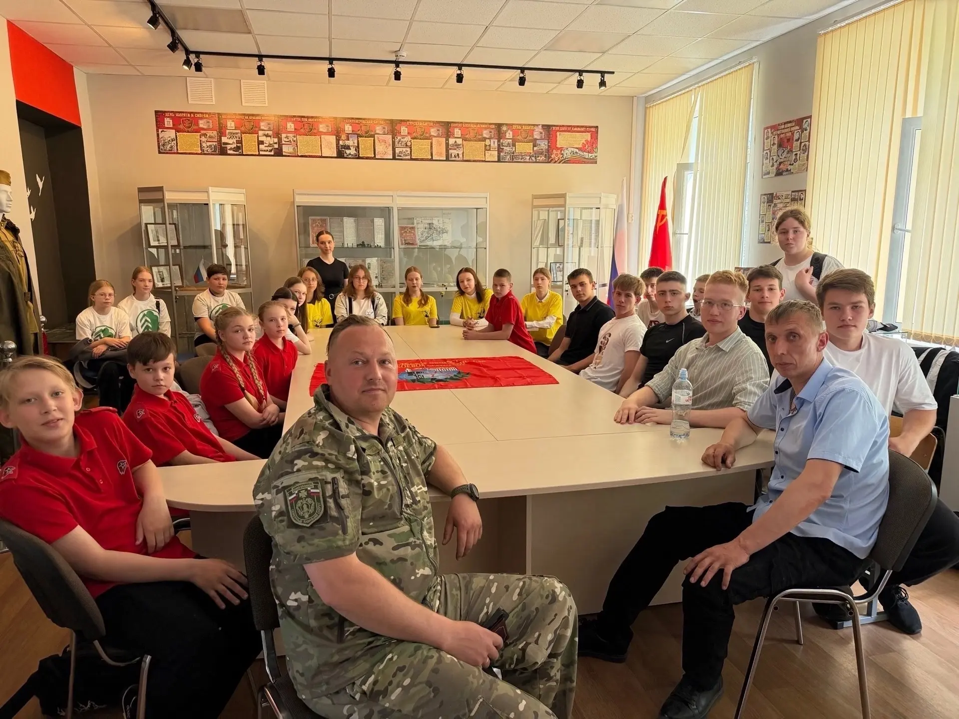 🌟 Совместный проект Чагодской школы и руководителя Чагодощенского отделения «Боевое бр...