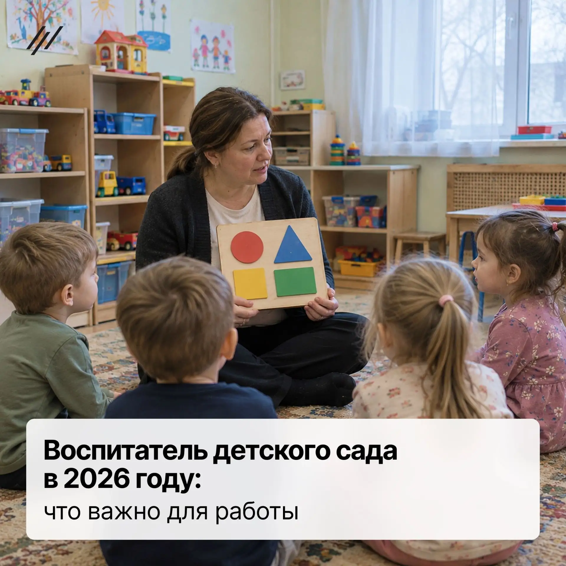 💫Воспитатель детского сада в 2026 году: что важно для работы с современной группой