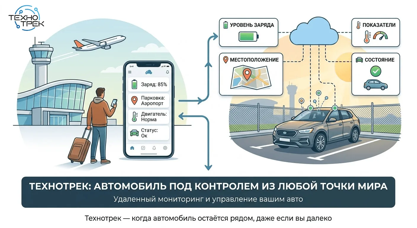 ✈️ Уехали на неделю, а ваш электромобиль остался на парковке?