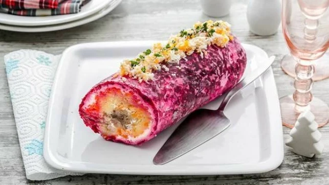 🍛 Рулет «селедка под шубой»