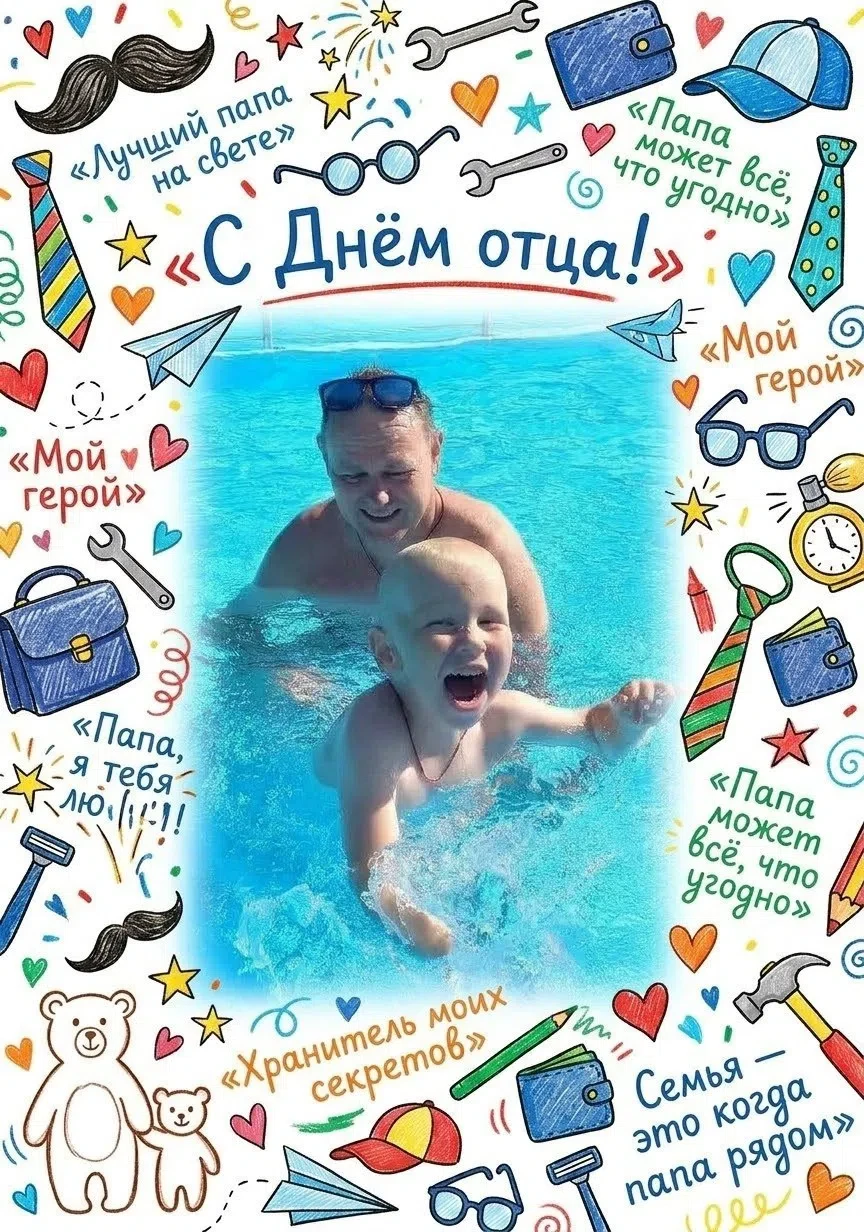 📸 Фотомарафон "Папа в объективе и я ❤️"