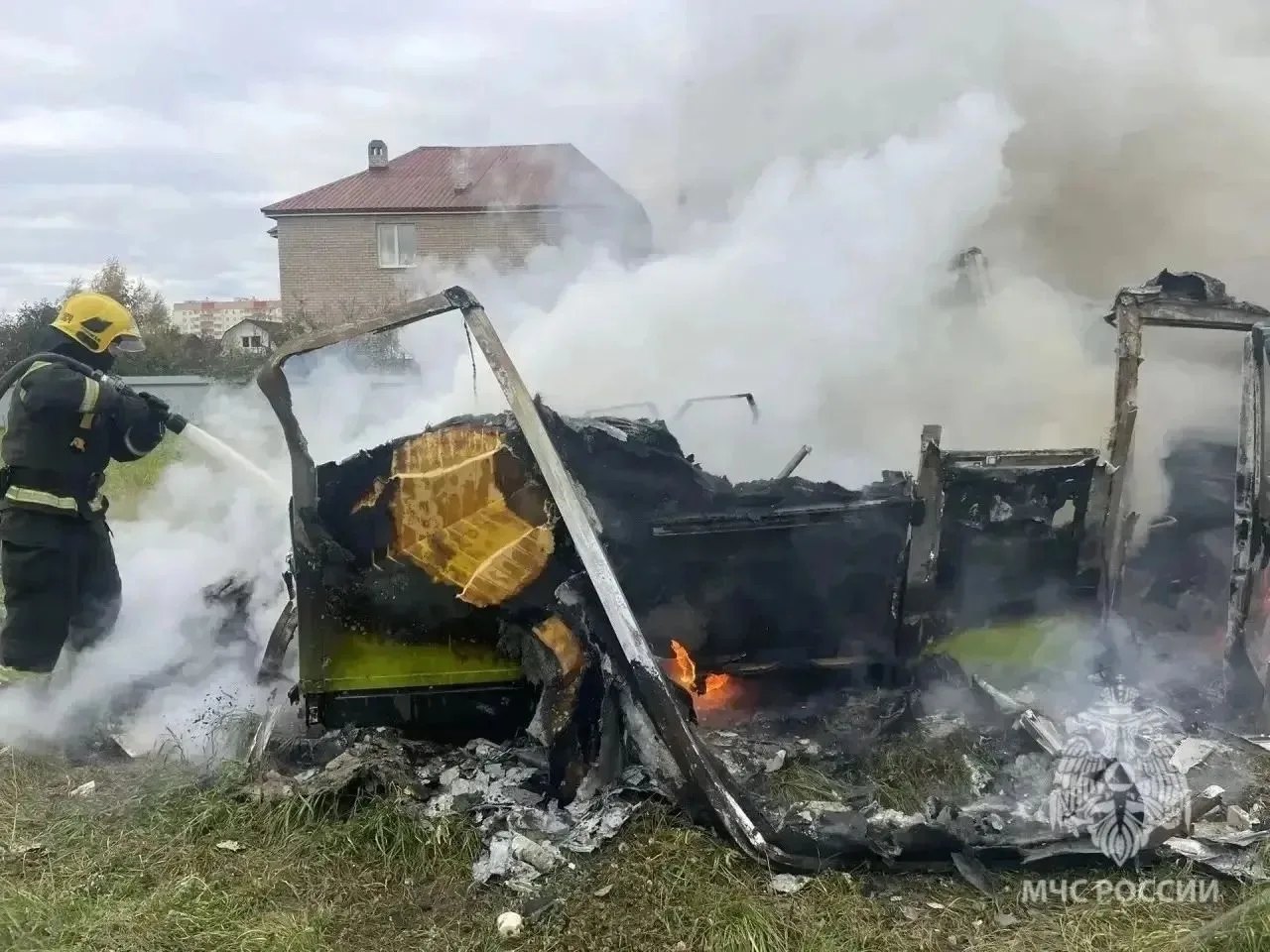 🔥За прошедшие выходные на территории Новгородской области произошло 5 пожаров