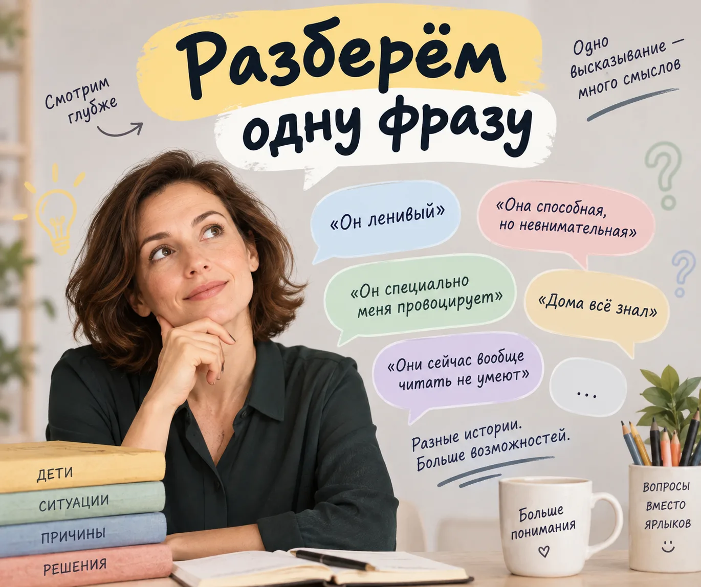 Разберём одну фразу: «Дома всё знал»