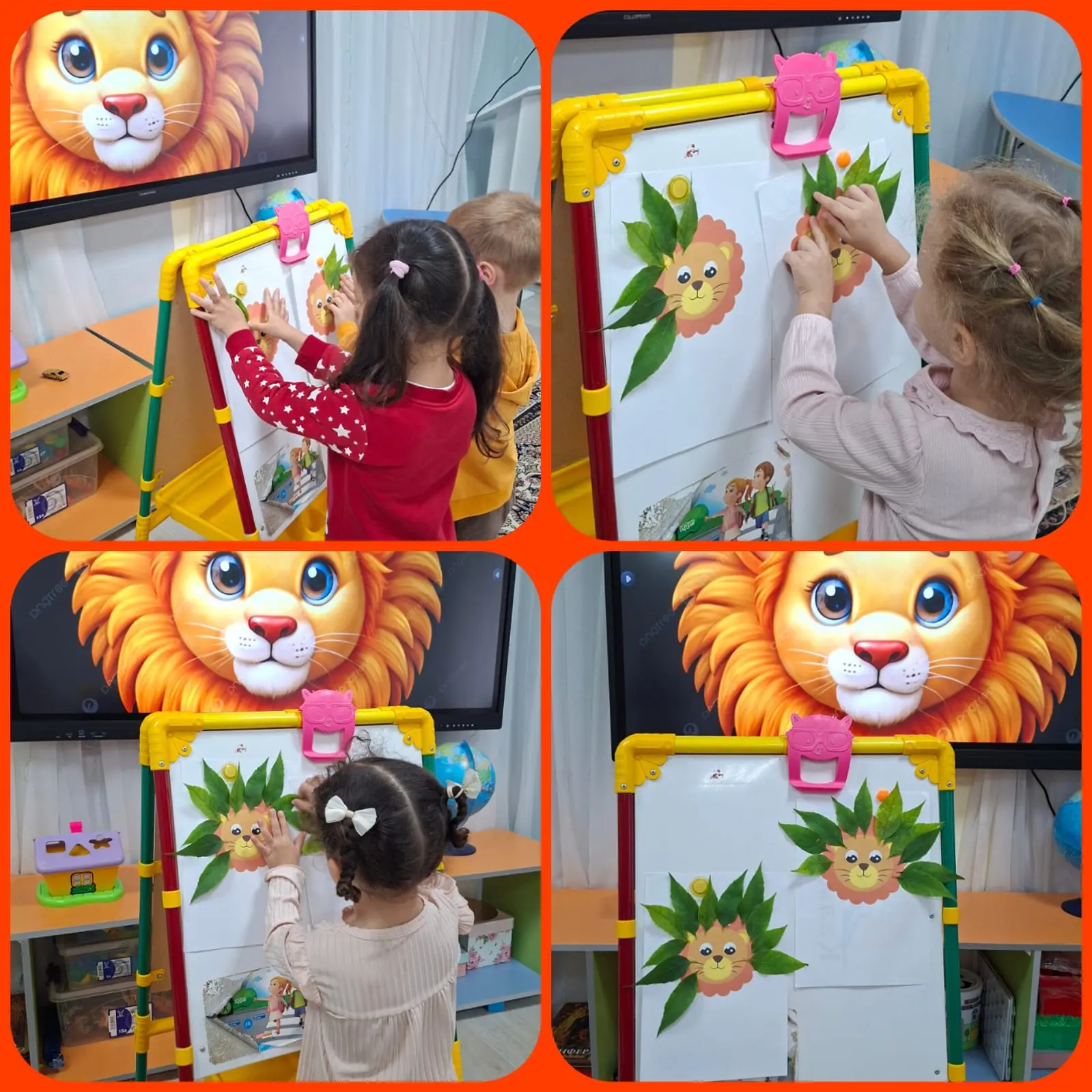 🦁 В кружке «Волшебные ручки» поселился маленький львёнок!
