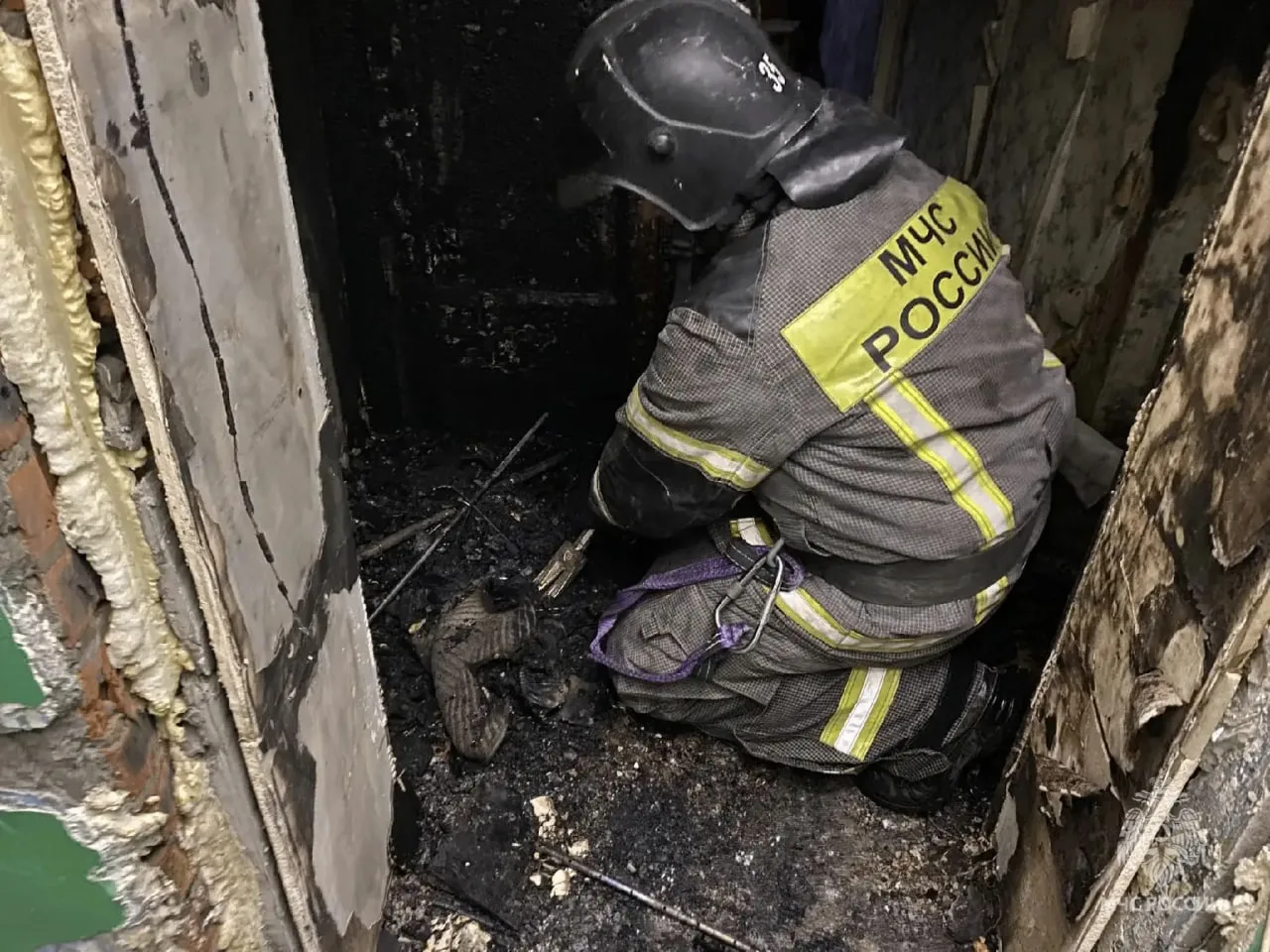 🔥 В Норильске на пожаре спасли четырех человек, включая ребенка