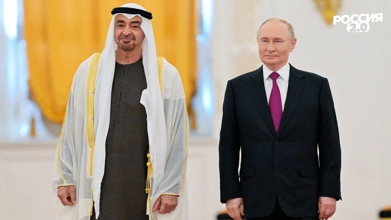 Владимир Путин созвонился с президентом ОАЭ