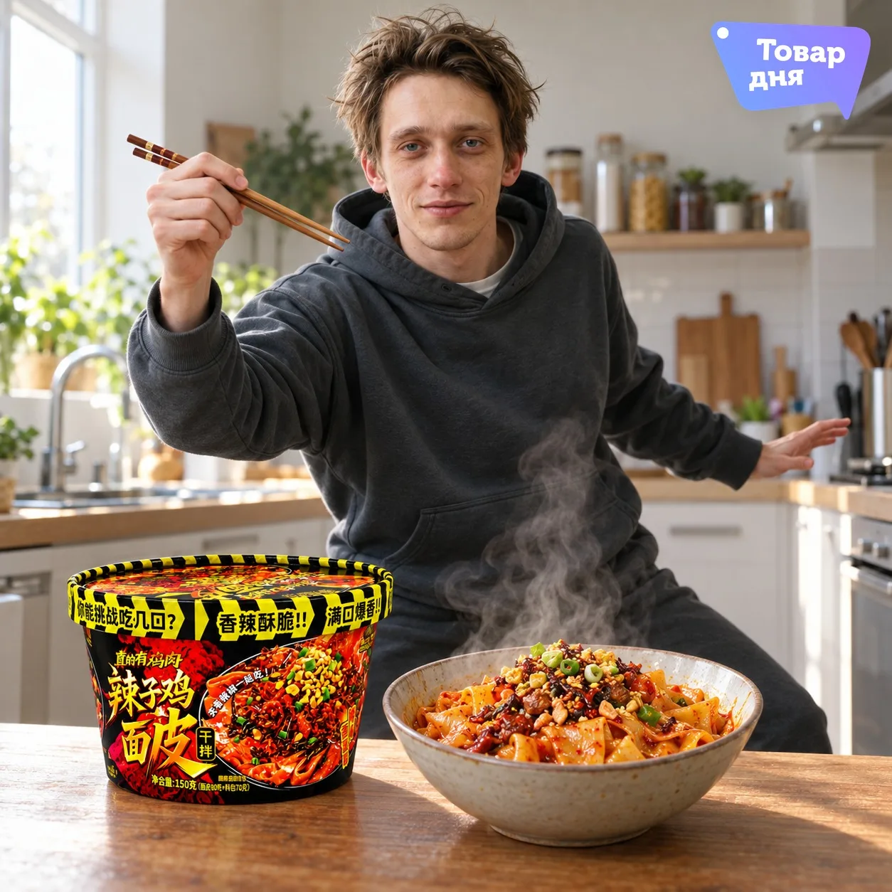Разогрев был один. Потом палочки вышли на сцену 🍜