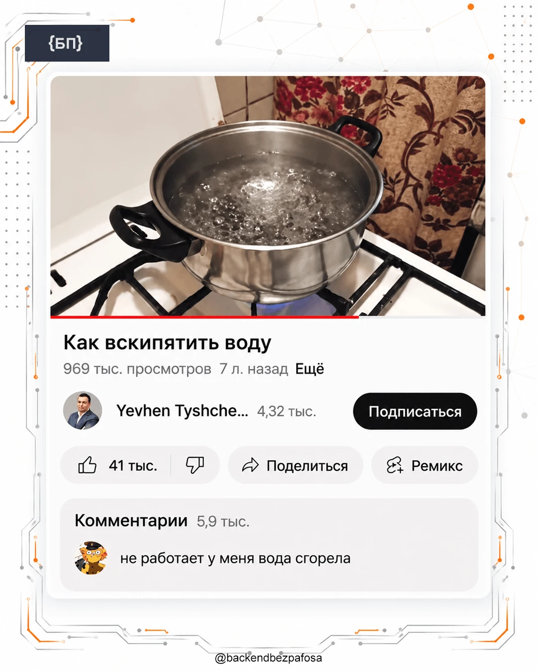 Поддержка пользователей после публикации самой простой инструкции:
