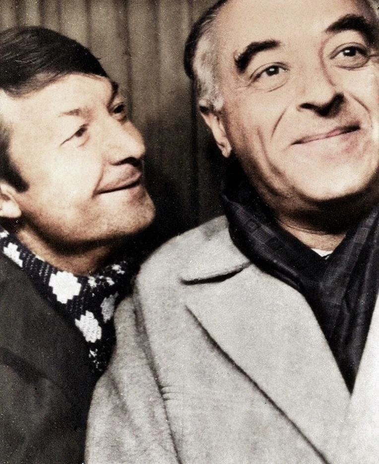 Георгий Вицин и Владимир Этуш, 1970-е.