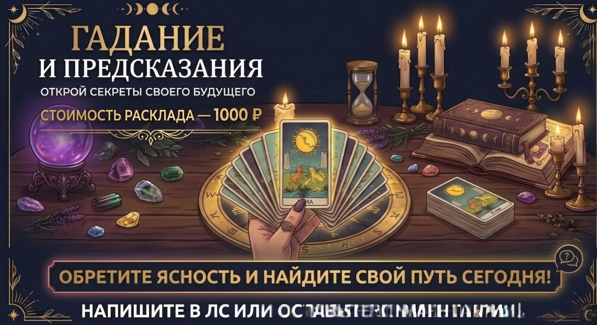 🔮 Открой секреты своего будущего и найди ответы на важные вопросы! ✨