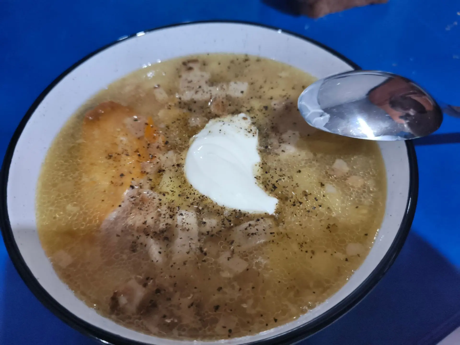 На ужин суп гороховый с копчёностями 🍲🍲🍲
