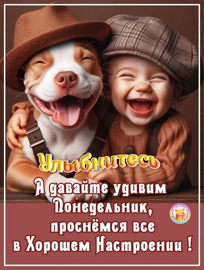 Понедельник — не бездельник!