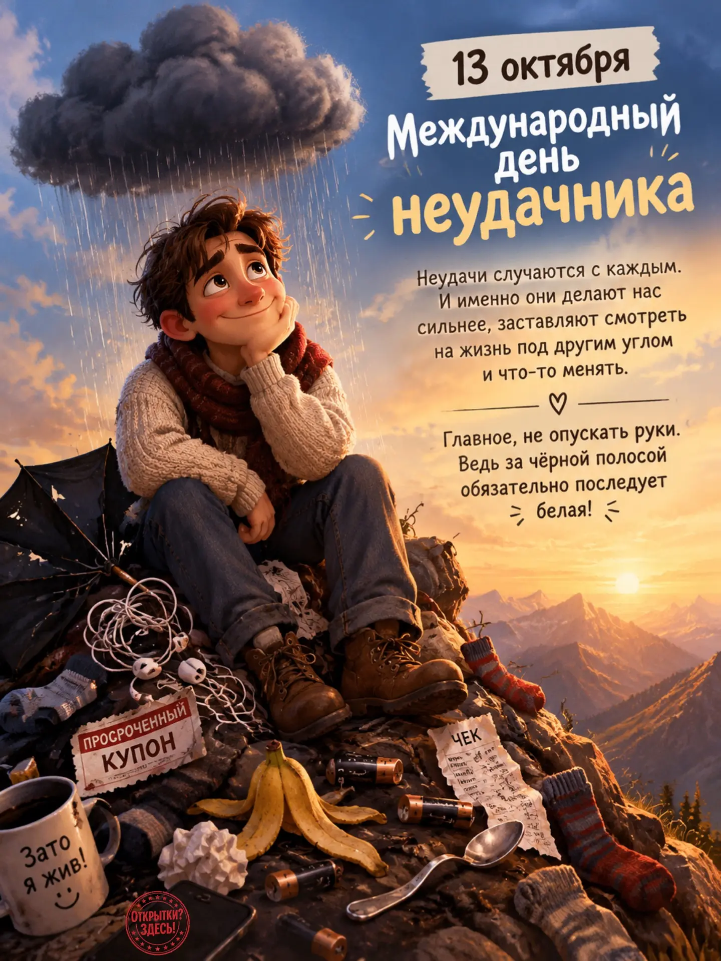 13 октября – Международный день неудачника