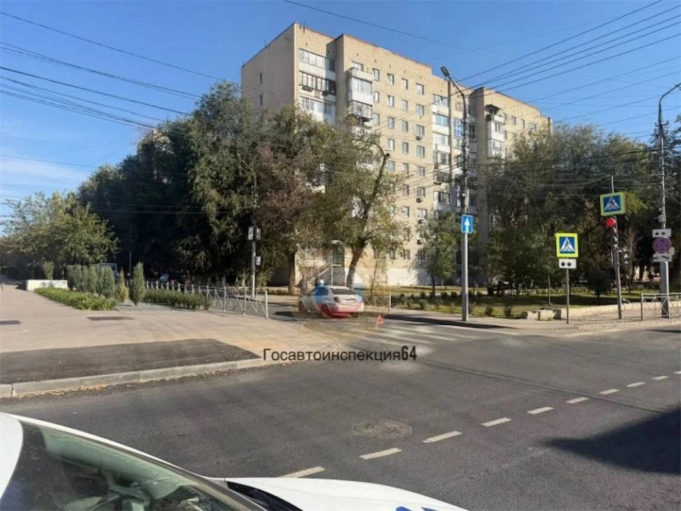 В Саратове в Волжском районе произошло дорожно-транспортное происшествие с пострадавшим...