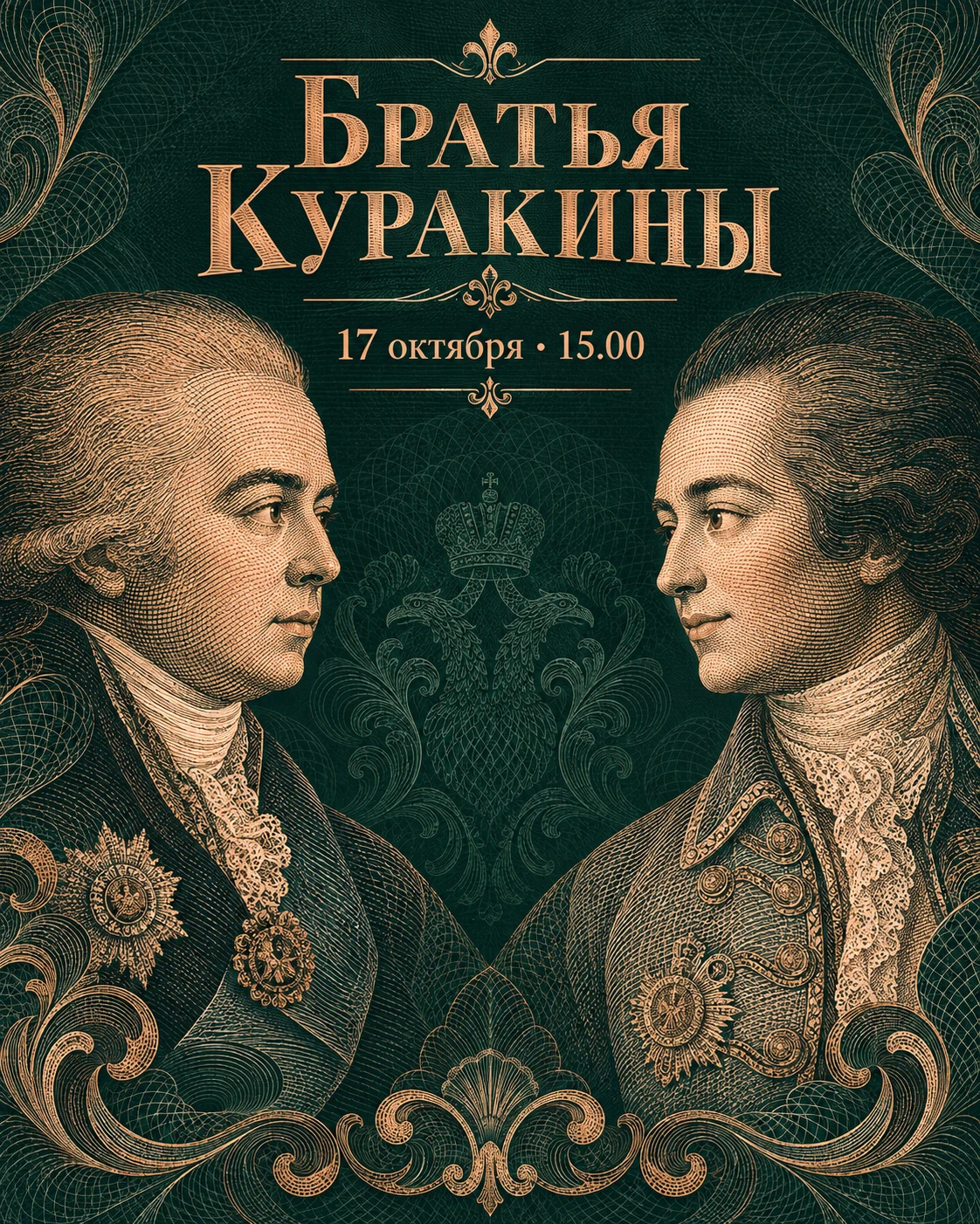 🎓 «Братья Куракины» — лекция из цикла «Портреты времён Екатерины II и Павла I»