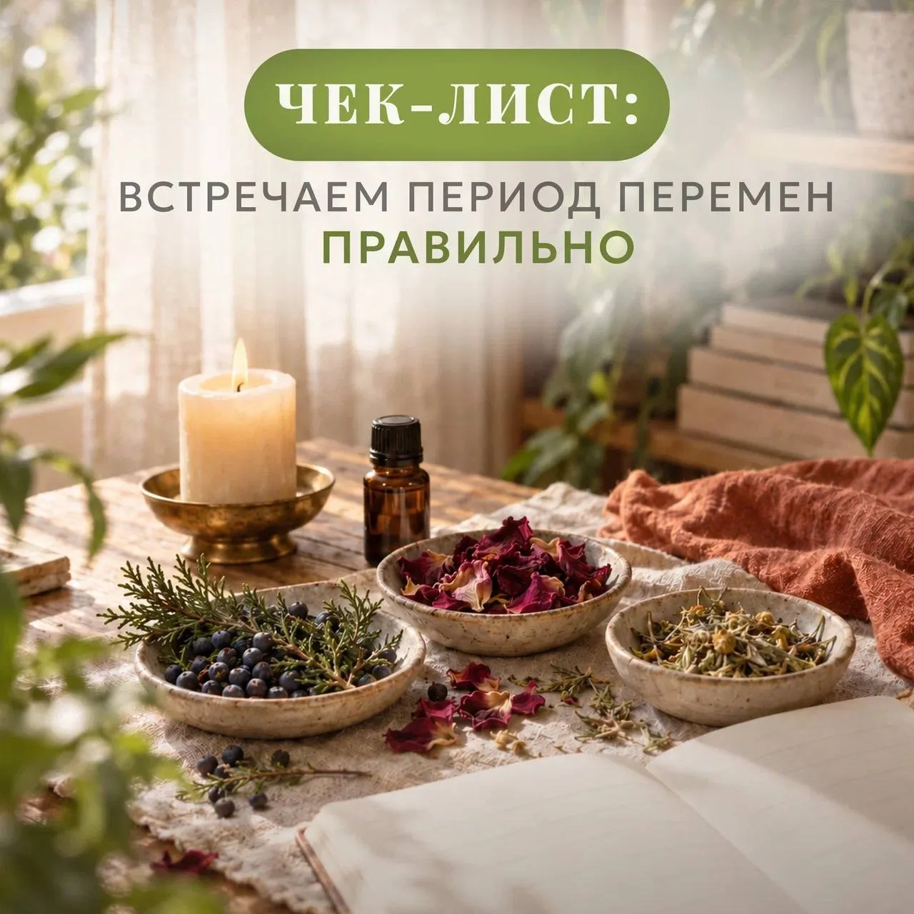 Как подготовить себя и свой дом к периоду силы? ✉️