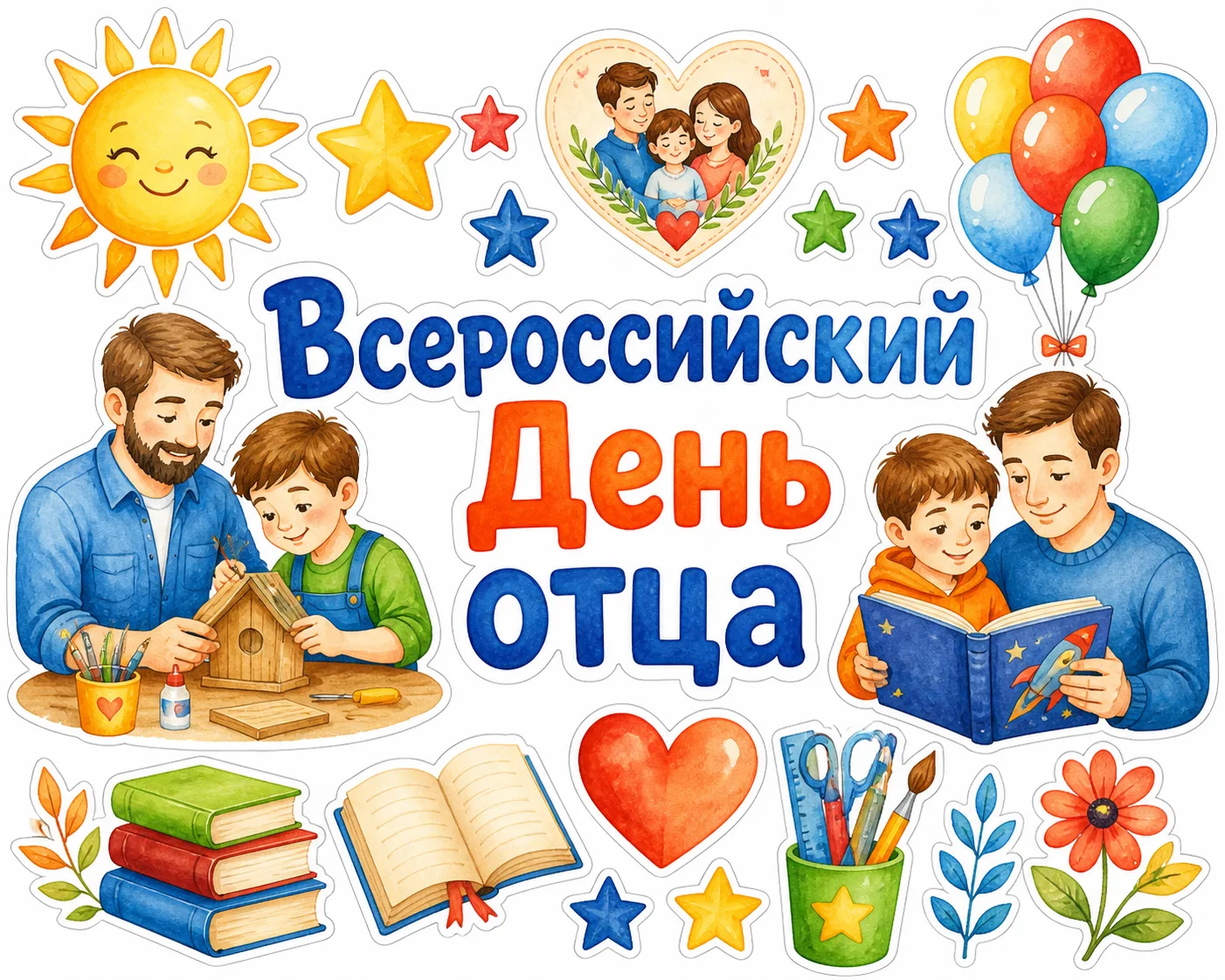 🔨Всероссийский день отца!🛠 Оформление