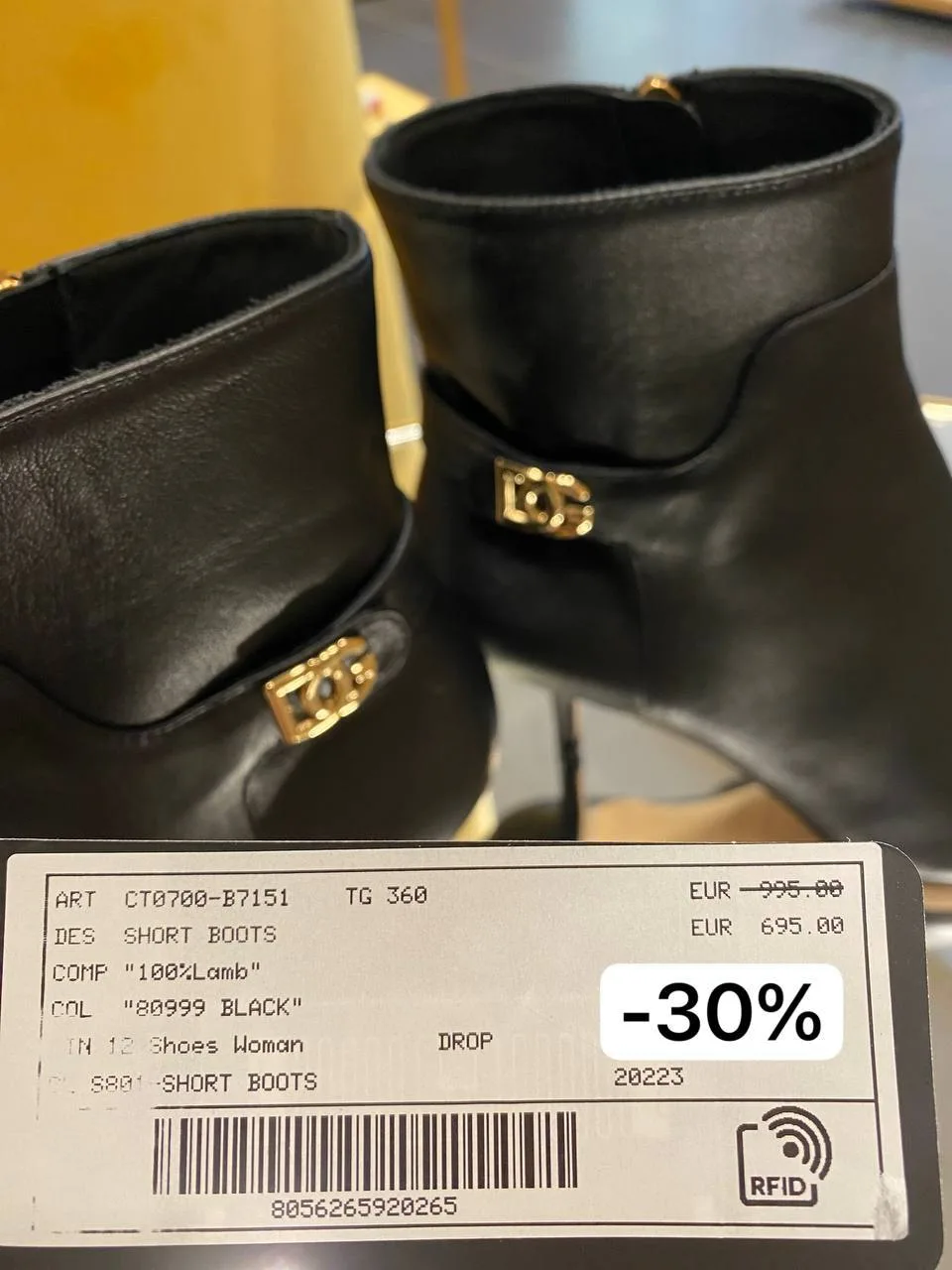 Дополнительные скидки в Аутлете Dolche&Gabbana.