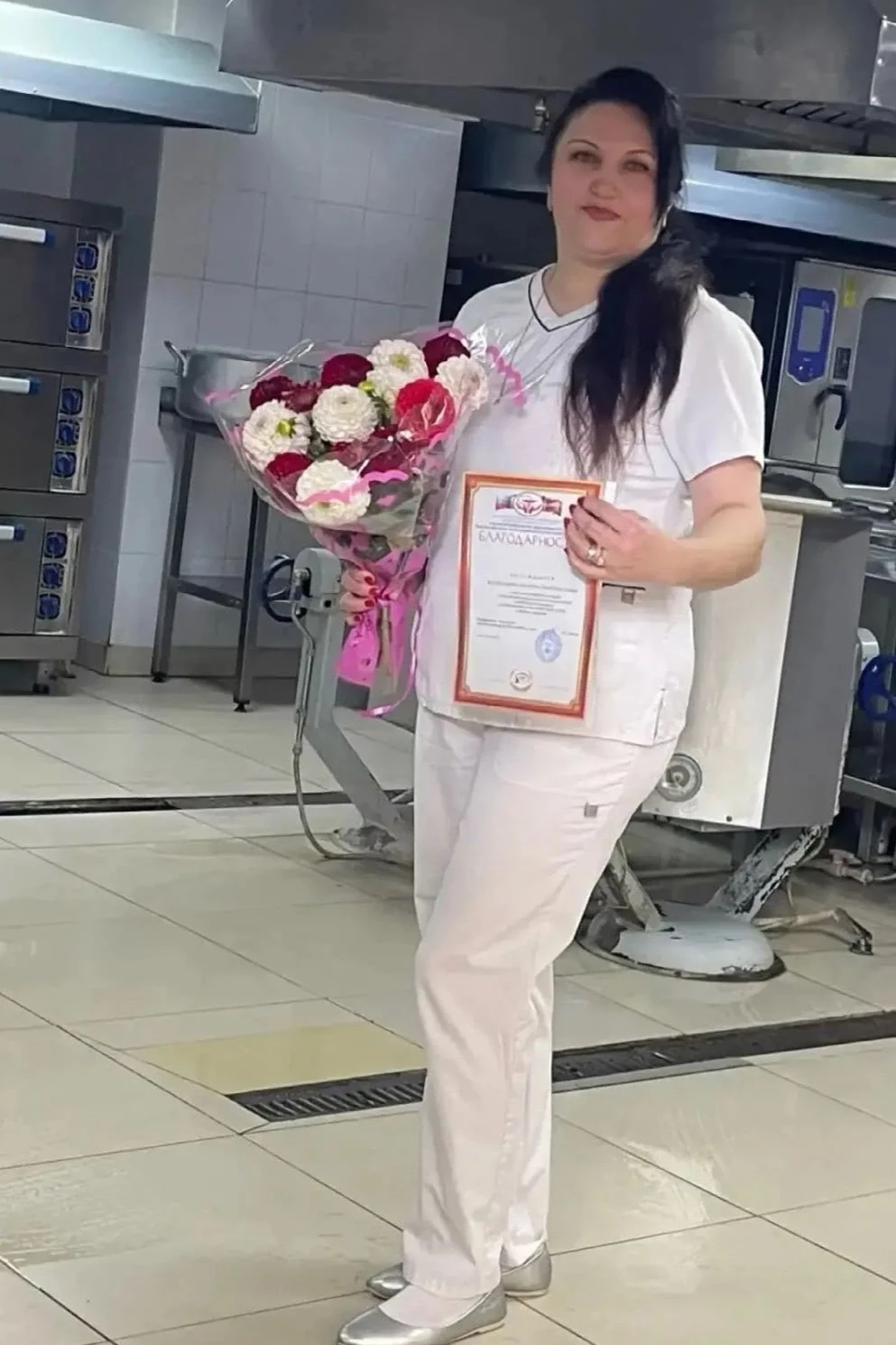 Сегодня свой Юбилей отмечает повар цеха лечебного питания ОБУЗ "Курская ОМКБ" Вердихано...