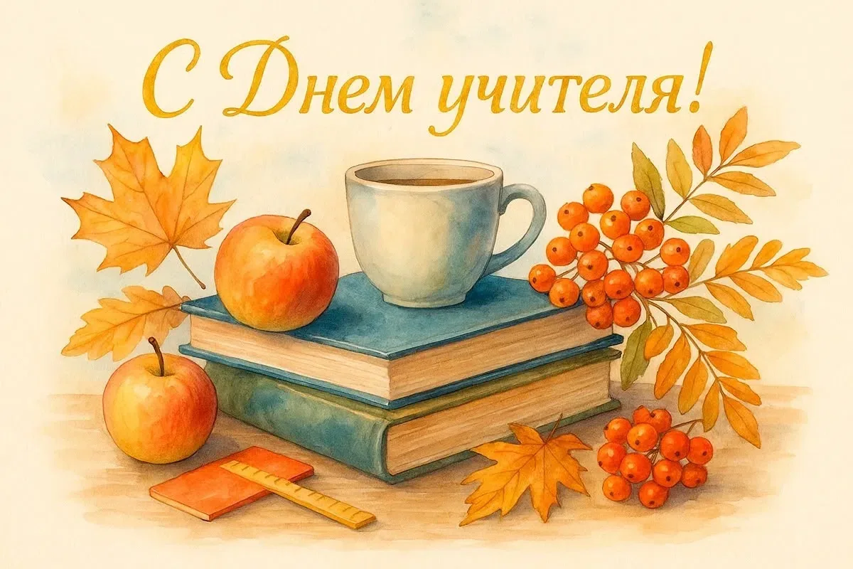 ✨ С Днём учителя! ✨