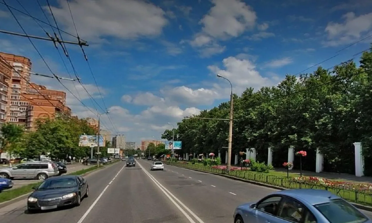 Большая Академическая в районе стадиона Наука, 2009-й год 🌳