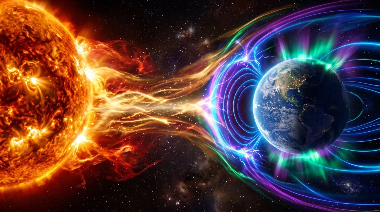 🌍 В пятницу Землю накроют магнитные бури