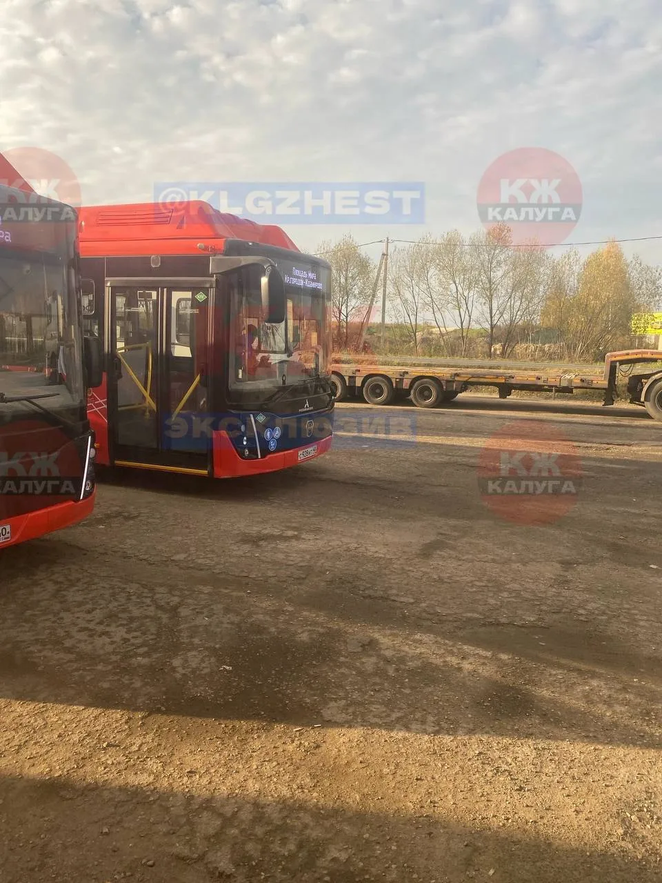Автобус не заехал в Красный городок