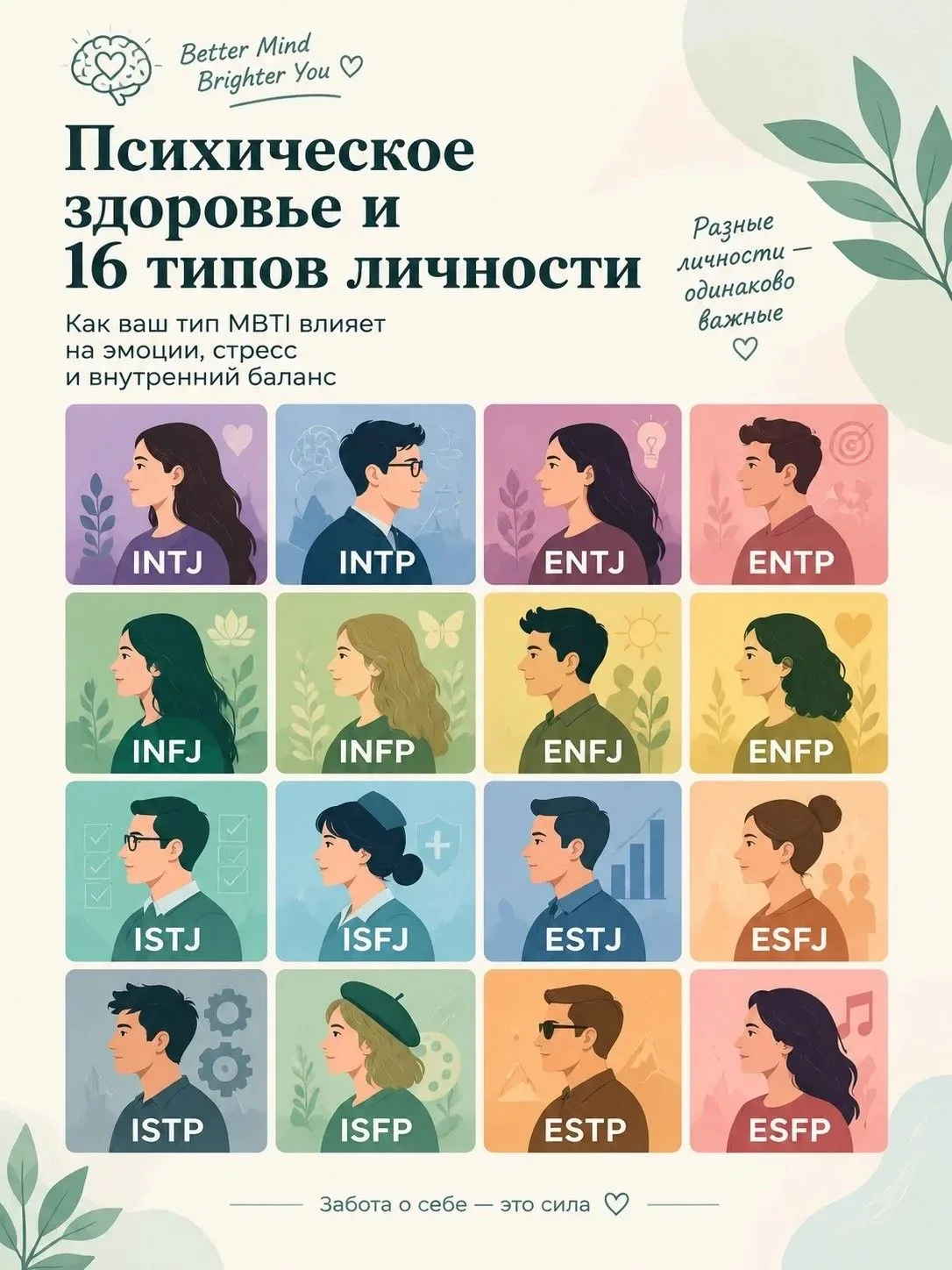 🧠 10 октября — Всемирный день психического здоровья