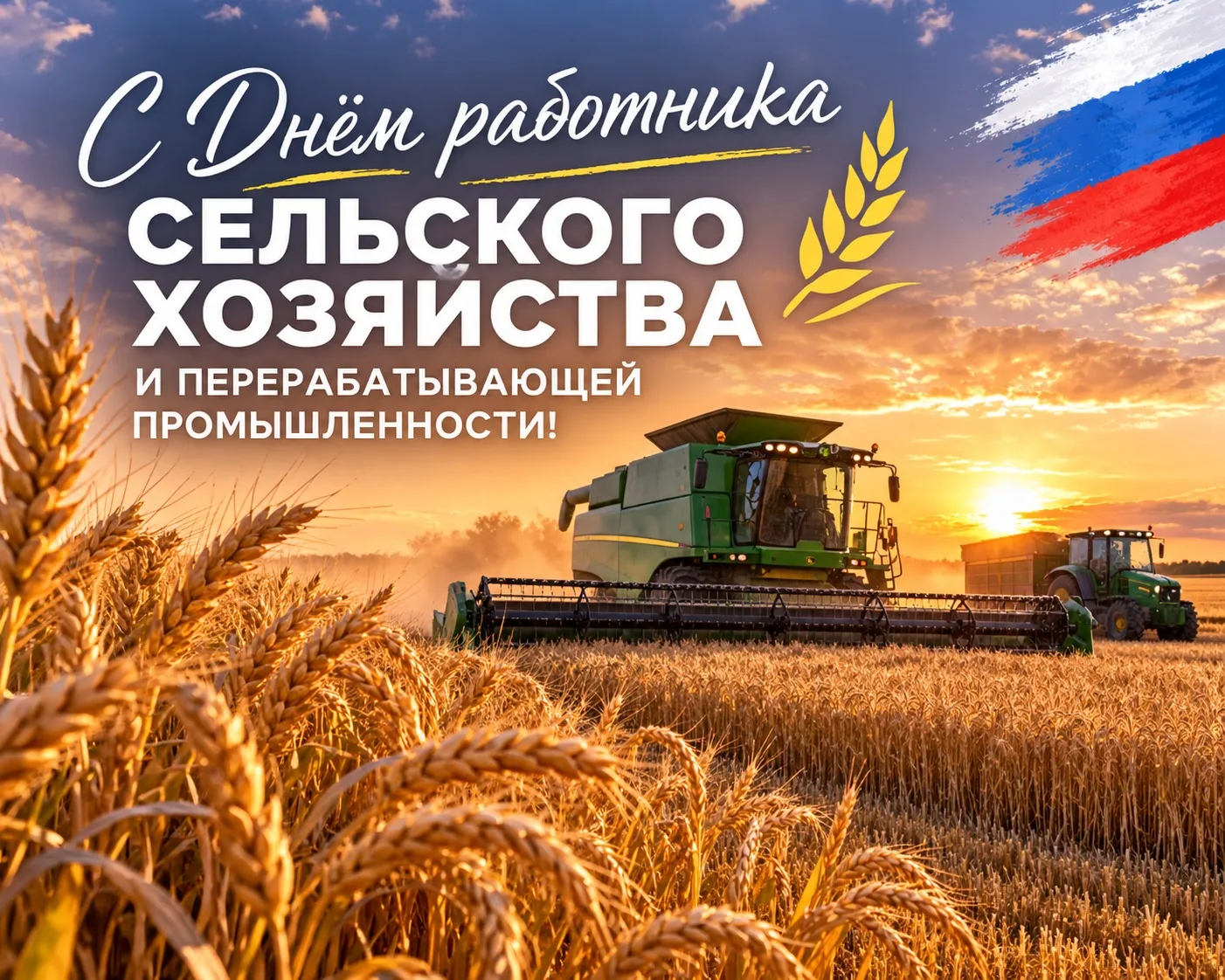 🌾 Сегодня отмечается День работника сельского хозяйства и перерабатывающей промышленно...