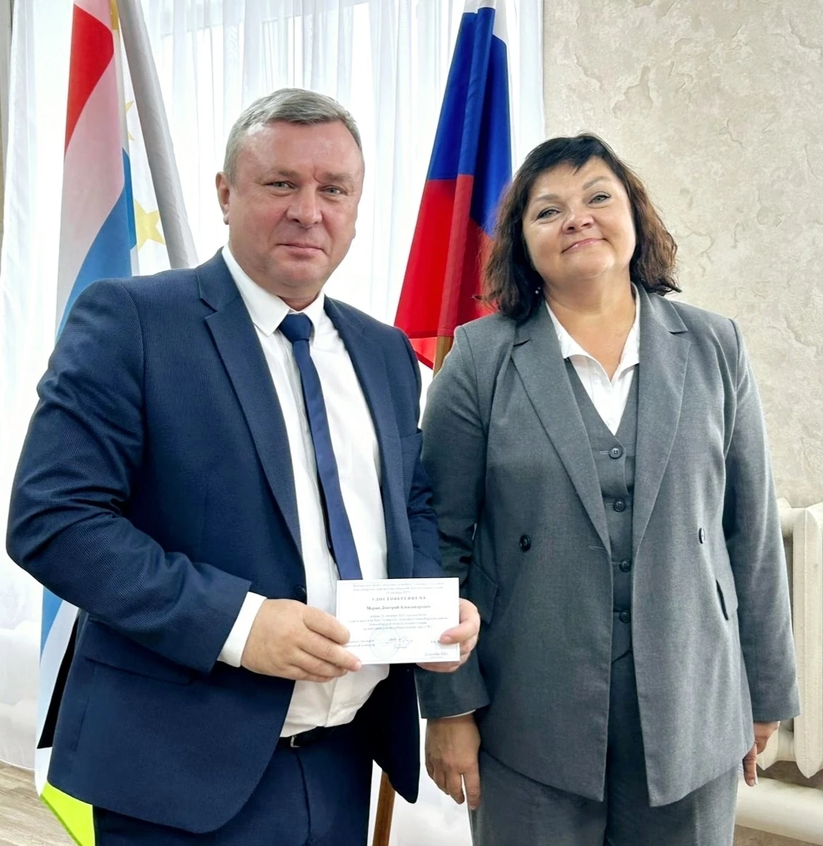 Сегодня поздравляем с юбилеем Председателя Совета депутатов Верх-Тулинского сельсовета ...