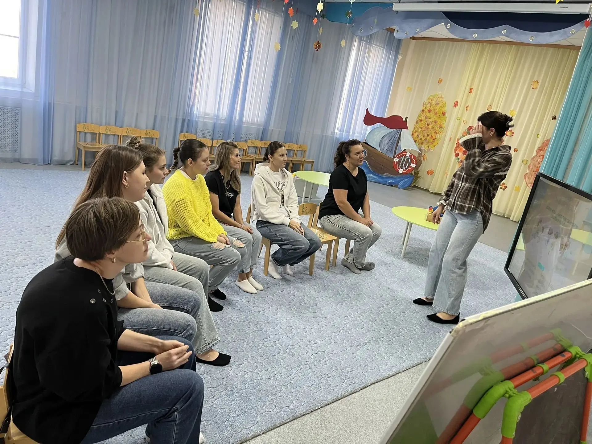 В нашем детском саду состоялось родительское собрание для подготовительной группы "Жемч...