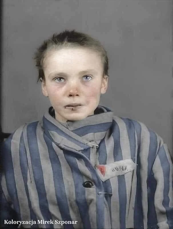 Чеслава Квока, Польша, Освенцим, февраль 1943 года.