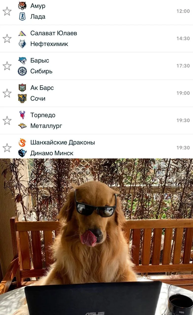 Понедельник — день тяжелый 🥴 Но не тогда, когда в расписании аж шесть матчей Фонбет КХ...