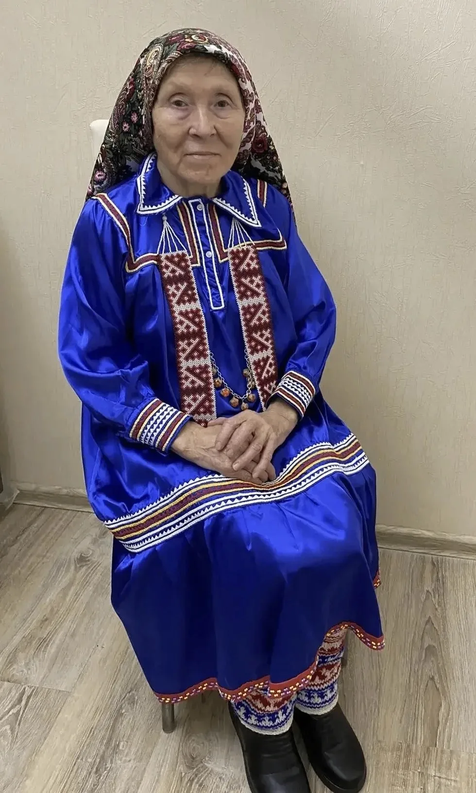 Участник акции «Сила учителя — в дружбе народов» — Шульгина Лариса Семеновна, младший в...
