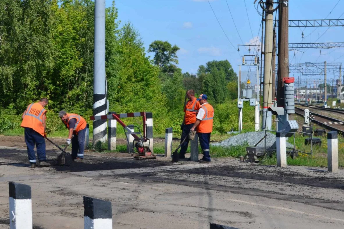 Продолжаем работы по обновлению переездов