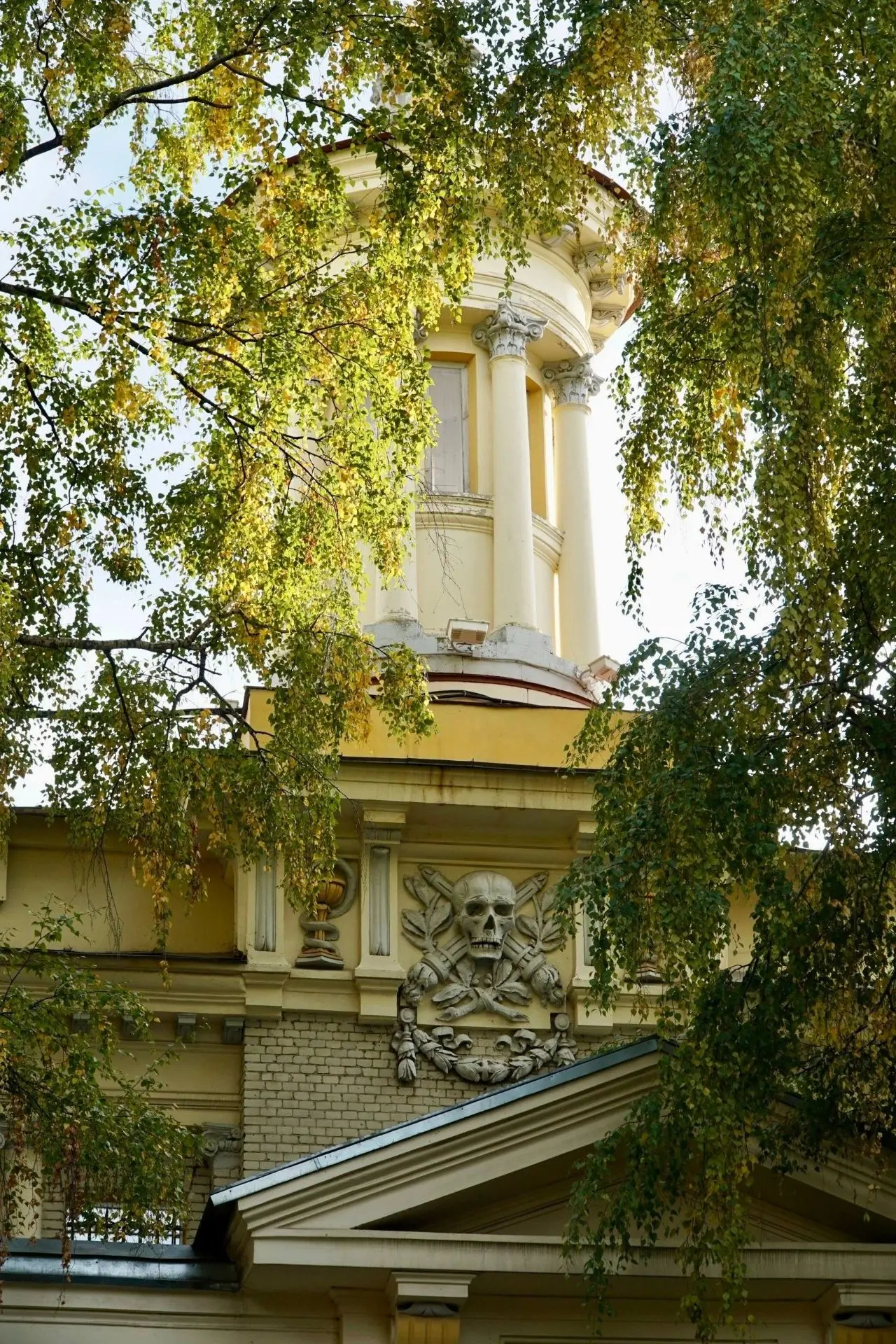 Саратовский ТИЦ поделился кадрами прогулки по университетскому городку.