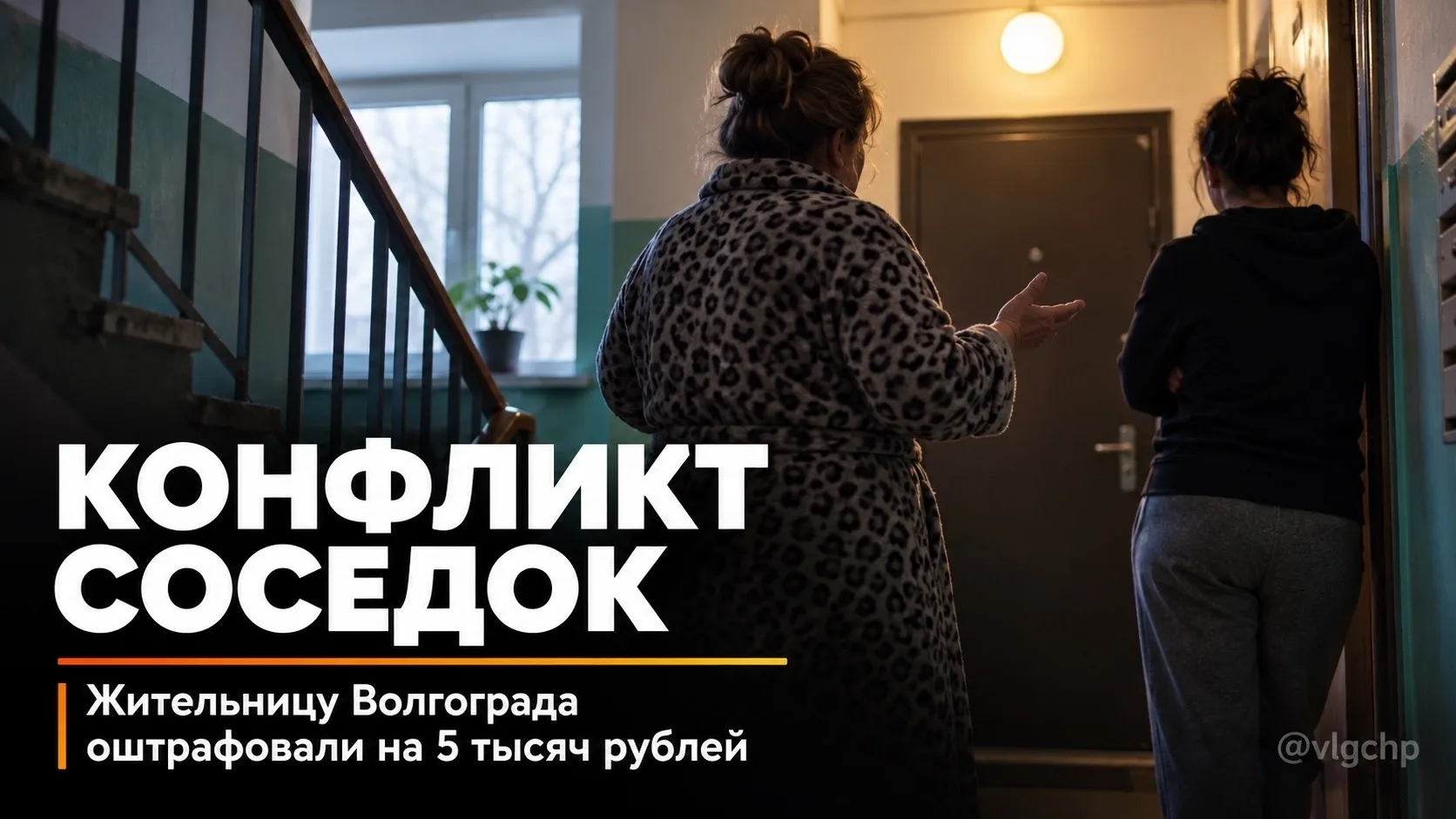 Ударила соседку- получила штраф