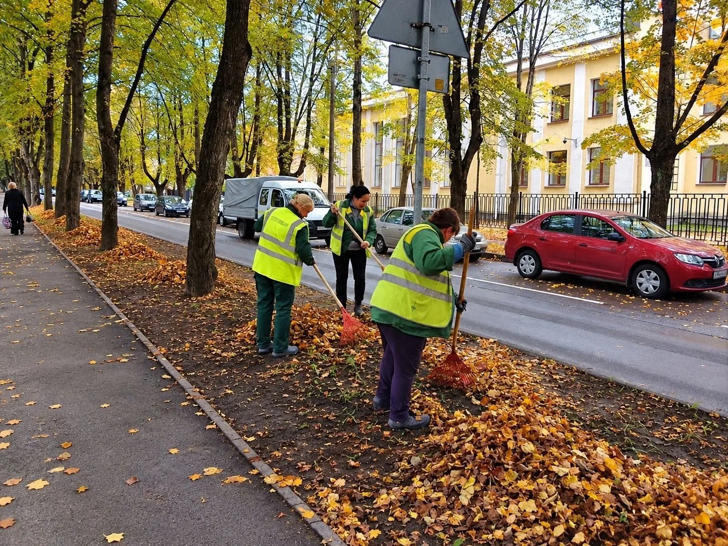 Не вся техника, участвующая в благоустройстве города, больших размеров. Есть задачи, с ...