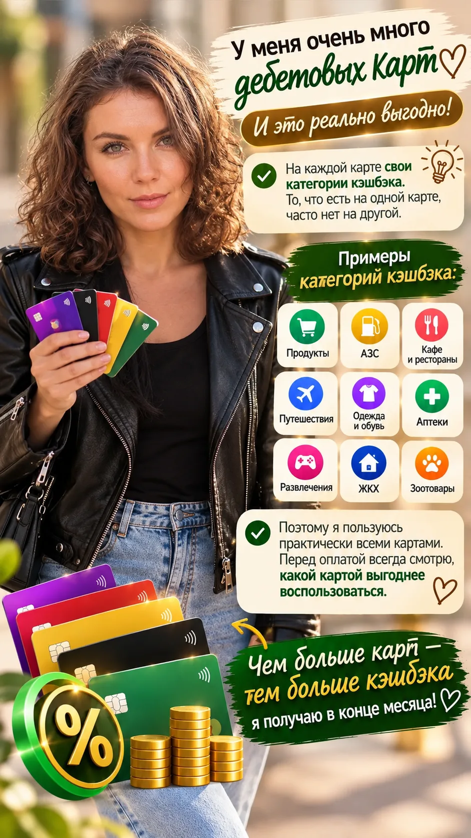 💳 У меня очень много дебетовых карт! И знаете, почему?